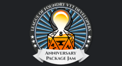 The Extraordinary League of Foundry VTT Developers' Anniversary Package Jam