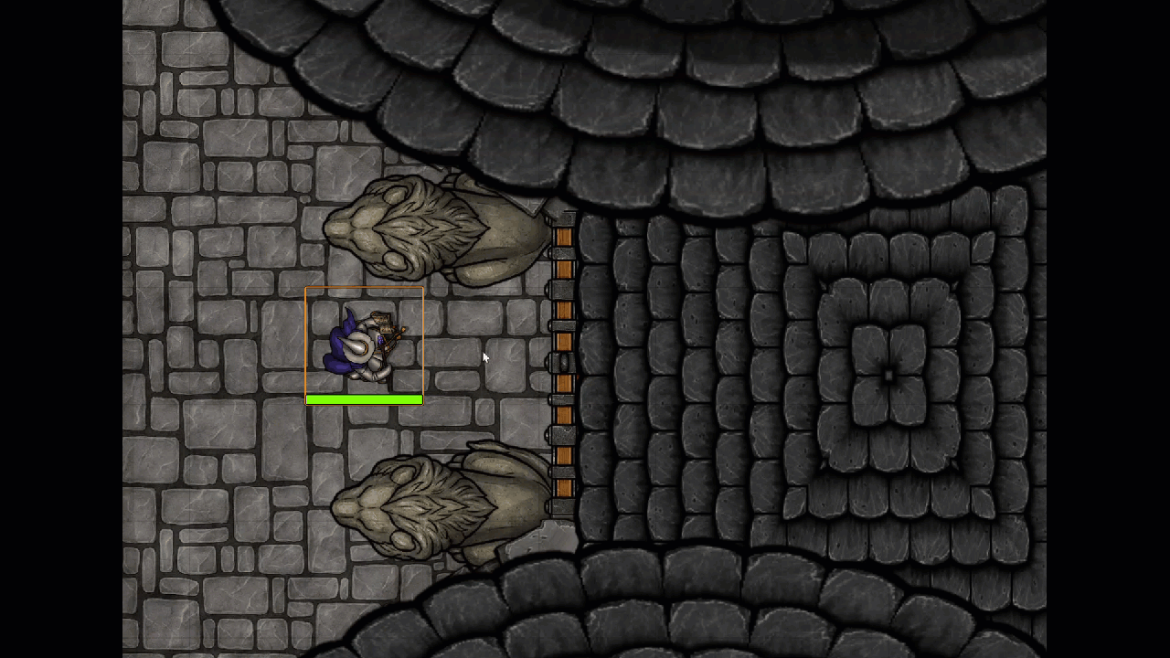 Displaying what happens when token height interacts with Overhead tiles